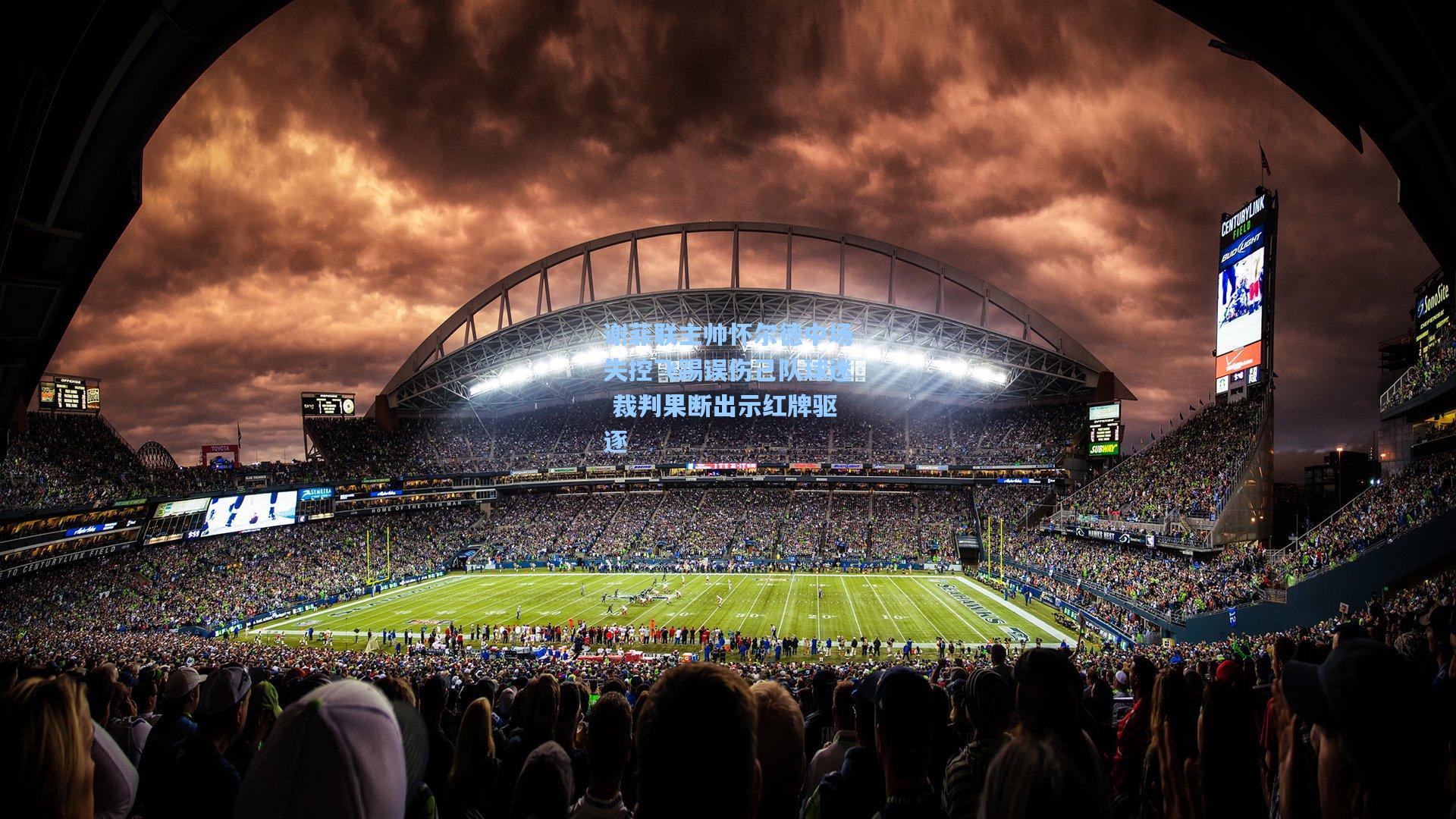 谢菲联主帅怀尔德中场失控飞踢误伤己队球迷 裁判果断出示红牌驱逐